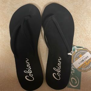 Brand new Cobian flip flops